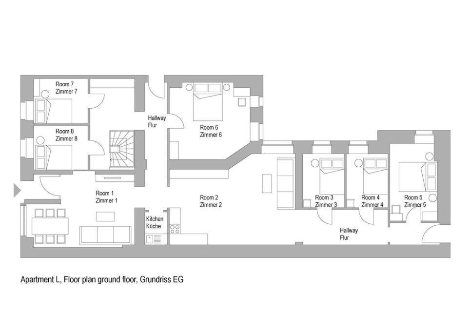 Appartement 33 L With 8 & 3 Bathrooms